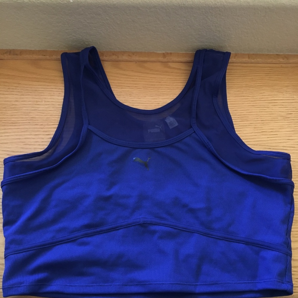 Puma Blue Sports Bra